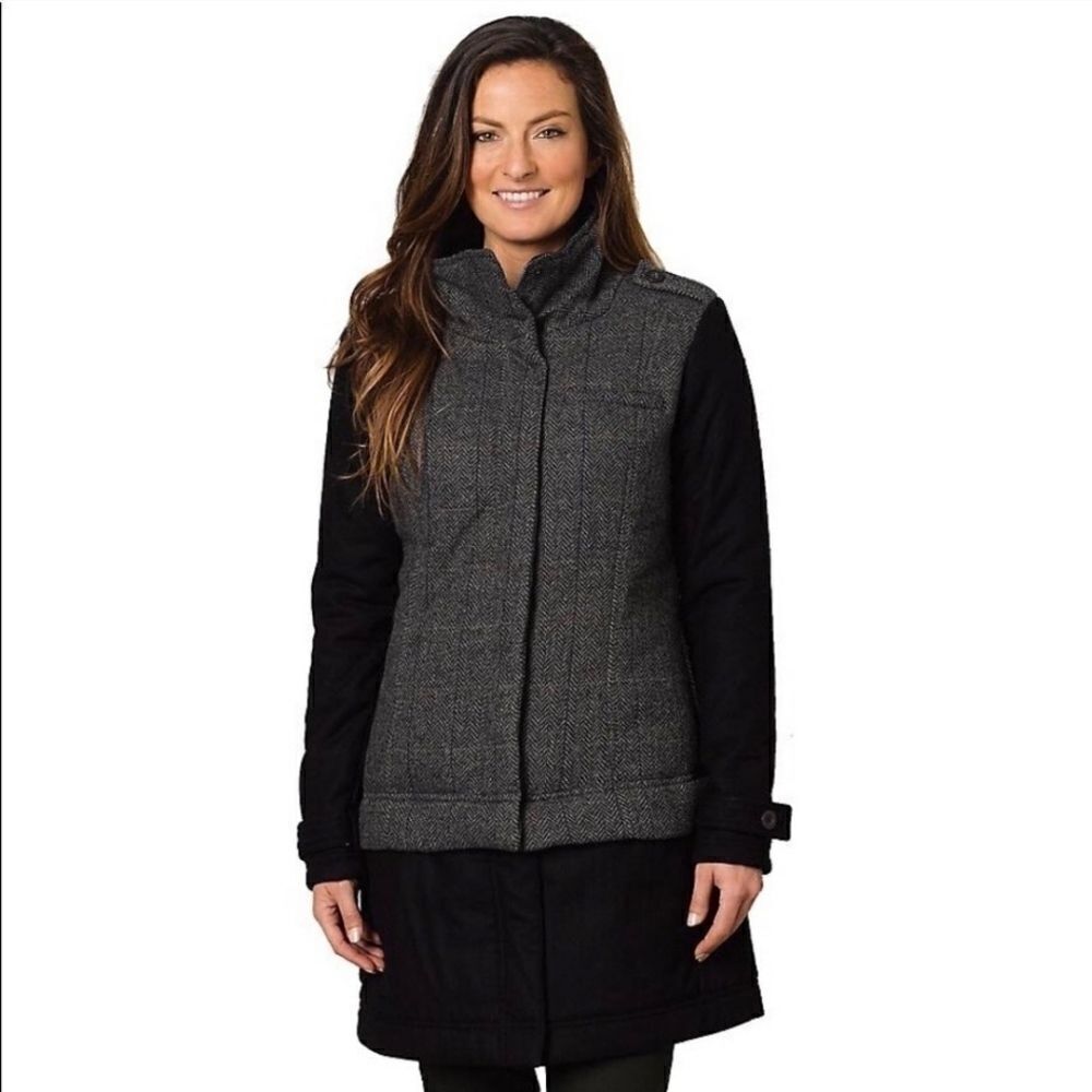 Prana Caprise Jacket Gravel‎ Insulated Jacket Sm